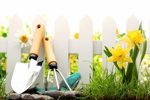 Bayswater gardener working on landscape design